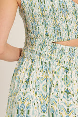 Asymmetric Shoulder Strap Maxi Dress