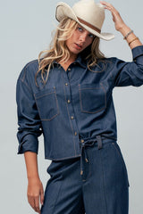 Denim Utility Shirt