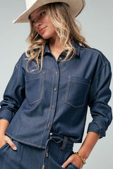 Denim Utility Shirt