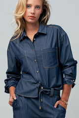 Denim Utility Shirt