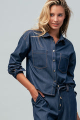 Denim Utility Shirt