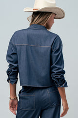 Denim Utility Shirt