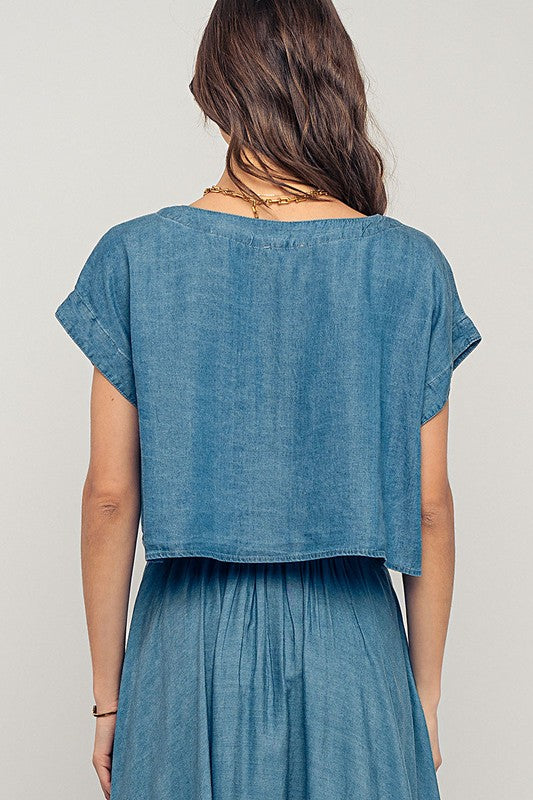 Swept Away Short Sleeve Tee
