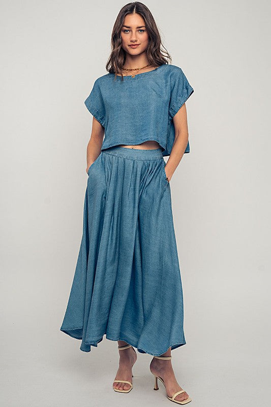 Swept Away Short Sleeve Tee