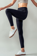 High Waist Ankle-Length Leggings