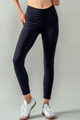 High Waist Ankle-Length Leggings