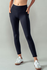 High Waist Ankle-Length Leggings
