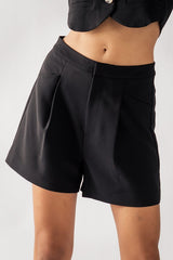 Hidden Closure Shorts (Black, Khaki, Lime, Pink)