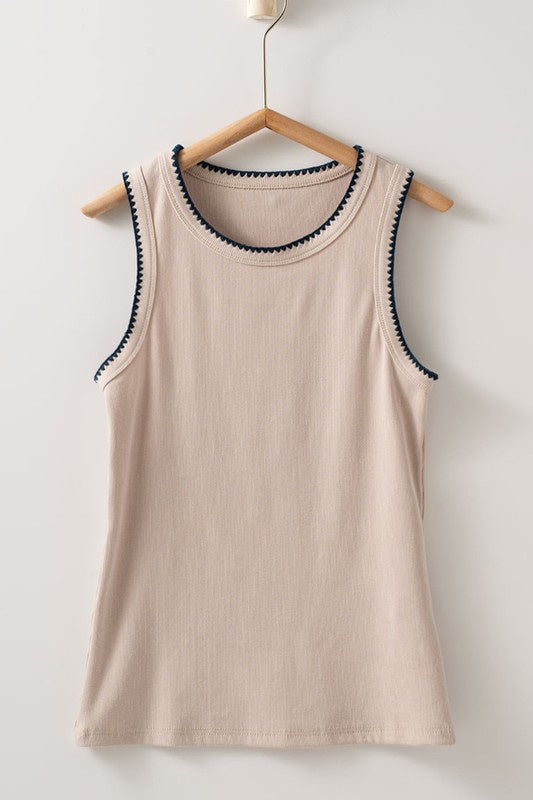 Luxe Feel Knit Tank Top (3 Color Ways)