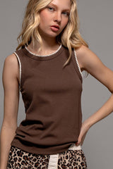 Luxe Feel Knit Tank Top (4 Color Ways)