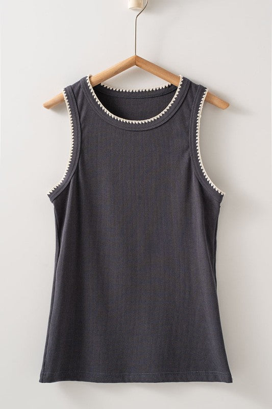 Luxe Feel Knit Tank Top (3 Color Ways)