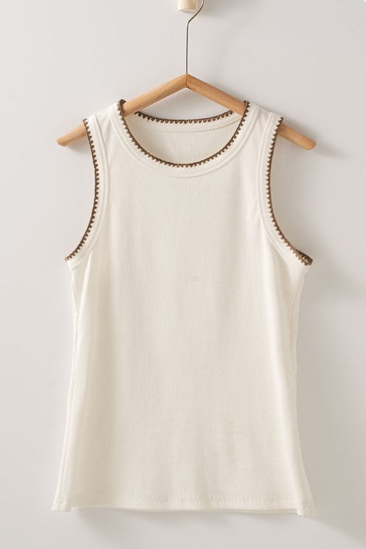 Luxe Feel Knit Tank Top (3 Color Ways)