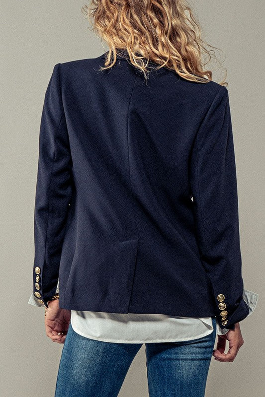 Take Point Double-Breasted Blazer