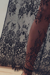 Sheer Lace Layered Dress