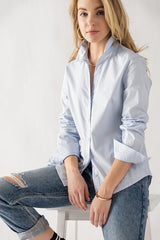 Classic Fit Button Up Shirt (Lilac, Yellow, Blue, White)