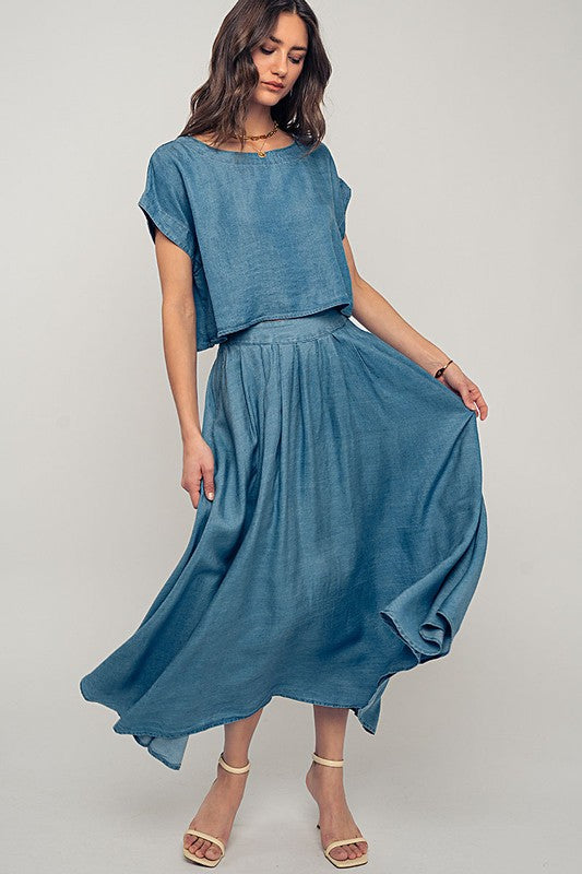Swept Away Maxi Skirt