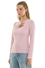 Asymmetric Knit Top