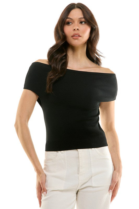 Off-Shoulder Top (2 Color Ways)