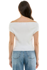 Off-Shoulder Top (2 Color Ways)