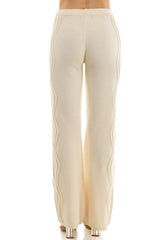 Ultra-Soft Cable Knit Pants