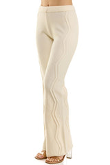 Ultra-Soft Cable Knit Pants