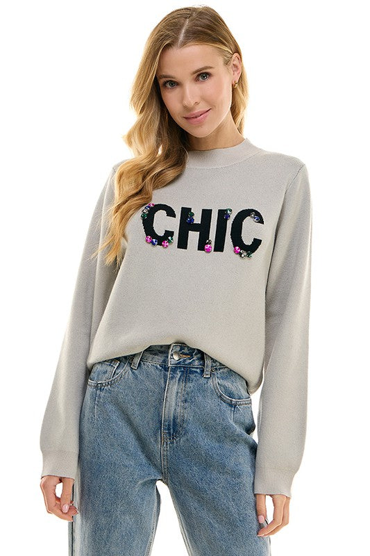 CHIC Graphic Sweater