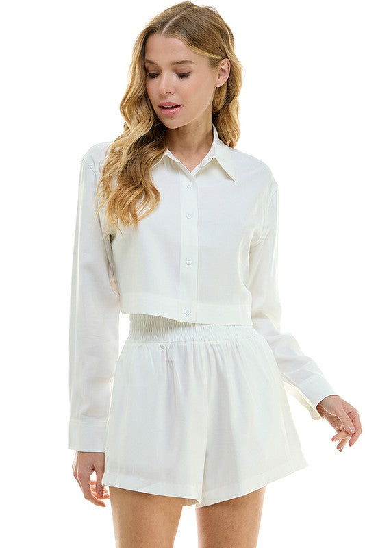 Boxy Cropped Top