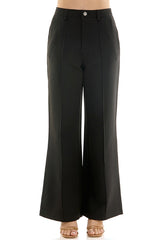 Tailored Wide-Leg Pants