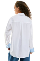 Tailored White Button-Down Shirt