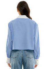Elegant Button-Up Blouse (2 Color Ways)