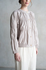 Tiered Blouson Jacket (2 Color Ways)