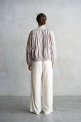 Tiered Blouson Jacket (2 Color Ways)