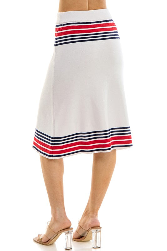Geometric Pattern Skirt