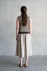 Striped Turtleneck Sweater Vest (2 Color Ways)