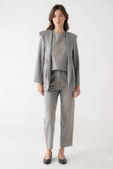 Soft Knit Hooded Jacket