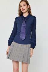 Striped Twilly Neck Tie