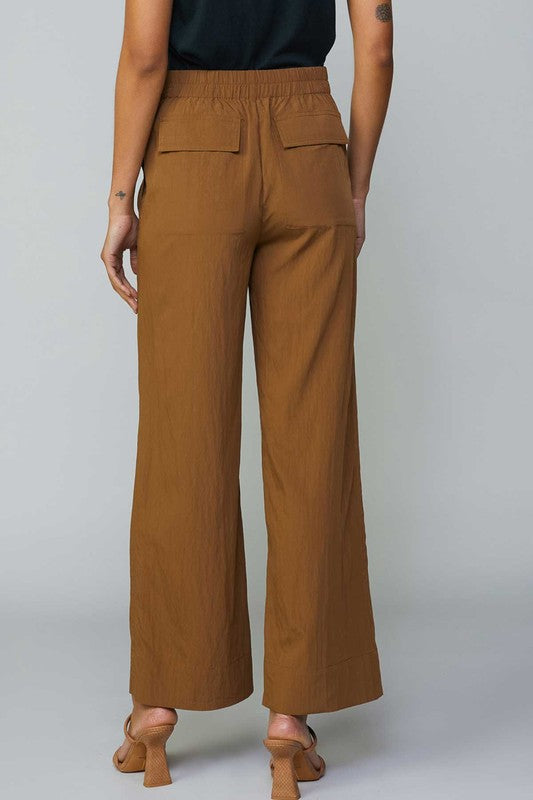 Wide 3D Pockets Cargo Pants