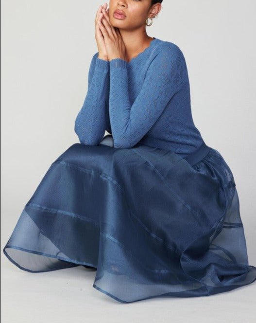 Sheer Puffy Skirt With Lining (2 Color Ways)