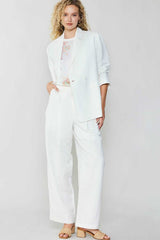 Wide Leg Pleated Pants