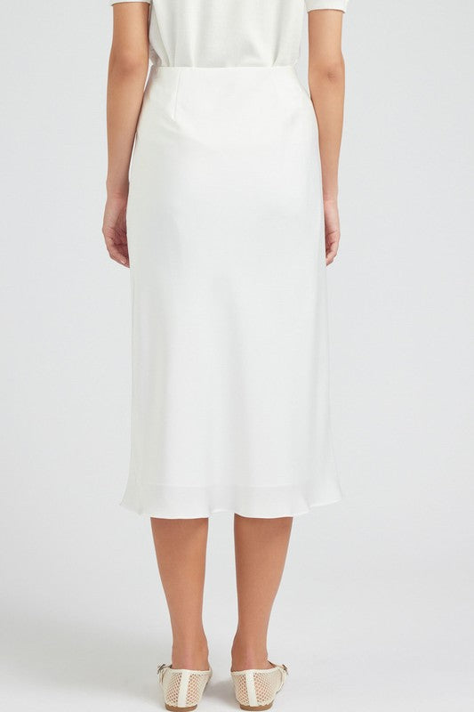 Bias Midi Skirt