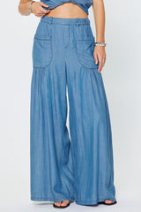 Wide-Leg Palazzo Pants