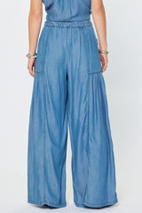 Wide-Leg Palazzo Pants