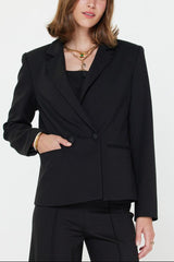 Black Tailored Blazer