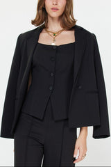 Black Tailored Blazer