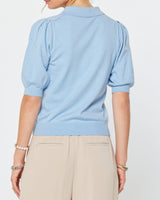 Effortless Knit Polo Top (2 Color Ways)