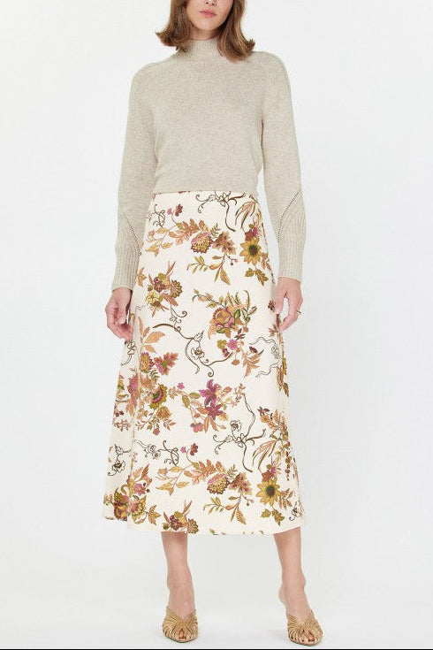 Mock Neck Rib Detail Sweater (2 Color Ways)