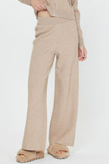 Wide-Leg Knit Lounge Pants (2 Color Ways)