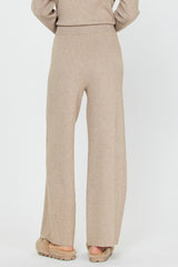 Wide-Leg Knit Lounge Pants (2 Color Ways)