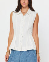 Layered Jacket & Vest Set