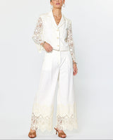 Crochet Lace Cropped Jacket